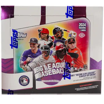 2024 Topps Big League Baseball Hobby Box – B&B Sports Cards