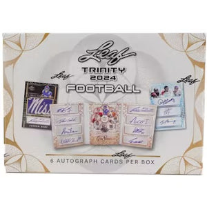 2024 Leaf Trinity Football Hobby Box