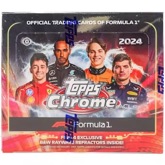 2024 Topps Chrome F1 Formula 1 Qualifying Lap Hobby Box