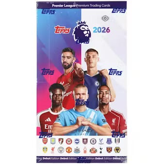 2026 Topps Premier League Soccer Hobby Box