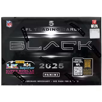 2025 Panini Black Football Hobby Box