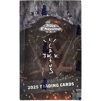 2025 Topps Chrome Cactus Jack WWE Hobby Box
