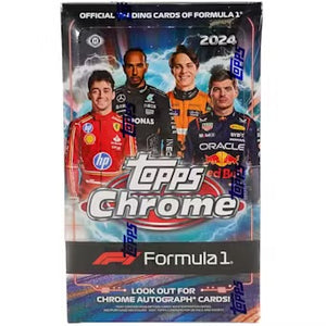 2024 Topps Chrome F1 Formula 1 Hobby Box