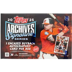 2025 Topps Archives Signature Series Baseball Hobby Box (Presell)