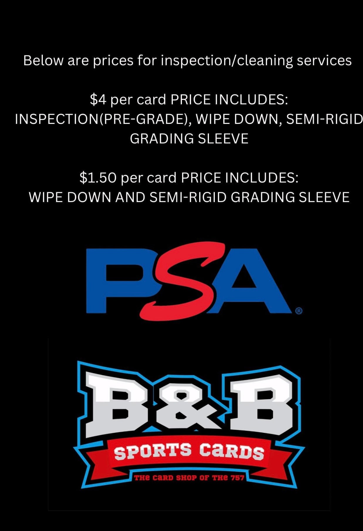 Grade B&B Sports Cards Grade B&B Sports Cards