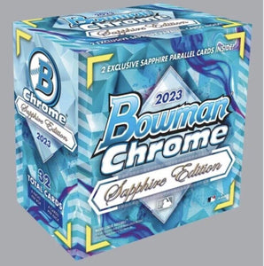 2023 Bowman Chrome Sapphire Edition Hobby Box