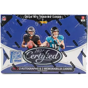 2024 Panini Certified Football 1st Off The Line FOTL Hobby Box