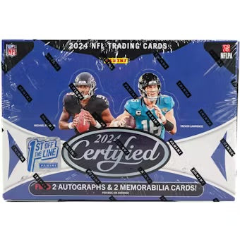 2024 Panini Certified Football 1st Off The Line FOTL Hobby Box