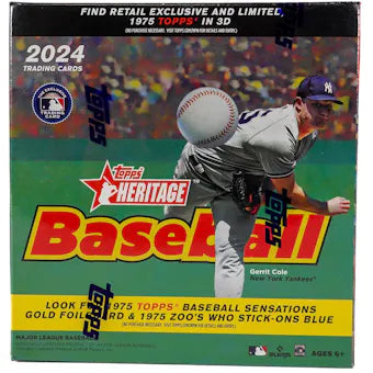 2024 Topps Heritage Baseball Monster Box