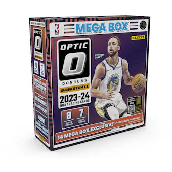 2023/24 Panini Donruss Optic Basketball Hobby Mega Box (Hyper Green Prizms)