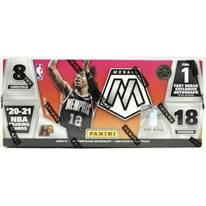 2020/21 Panini Mosaic Fast Break Basketball Hobby Box