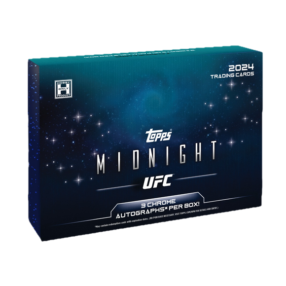 2024 Topps Midnight UFC Hobby Box