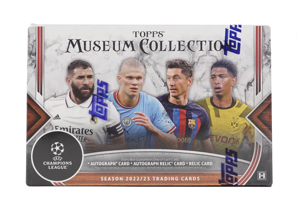 2022/23 Topps Museum Collection Champions League Soccer Hobby Box