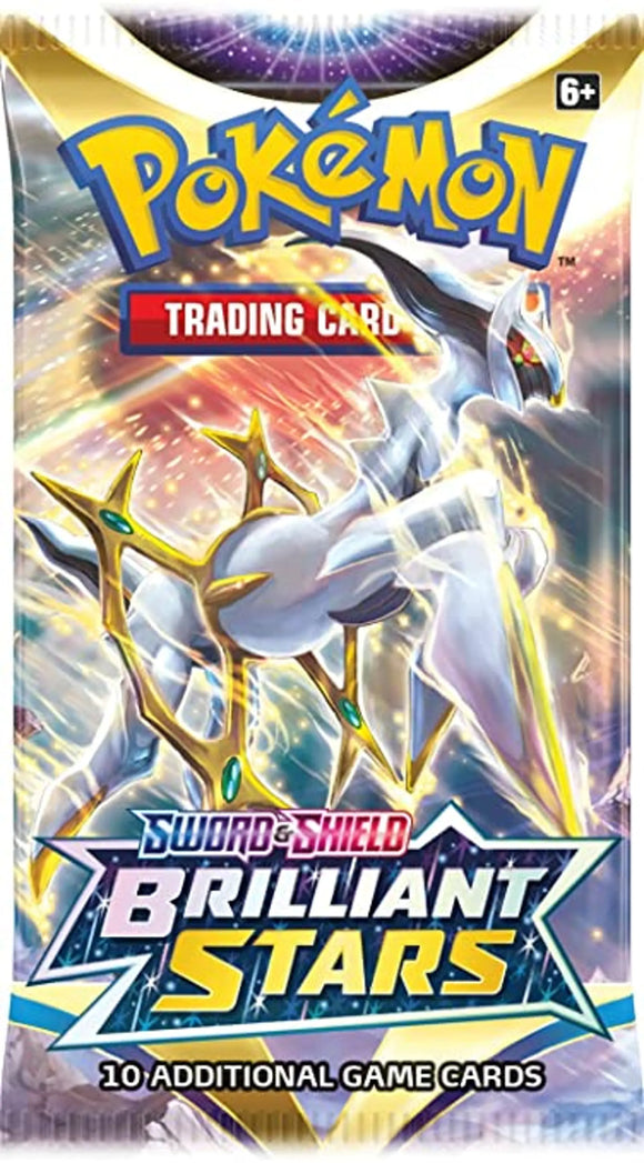 POKEMON SWORD & SHIELD BRILLIANT STARS BOOSTER PACK